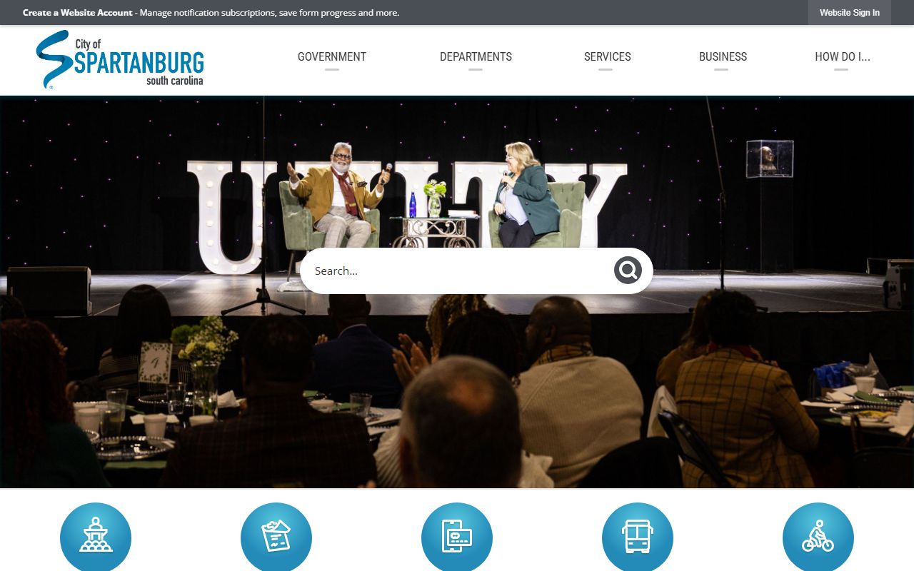 City of Spartanburg government site for Spartanburg arrest records