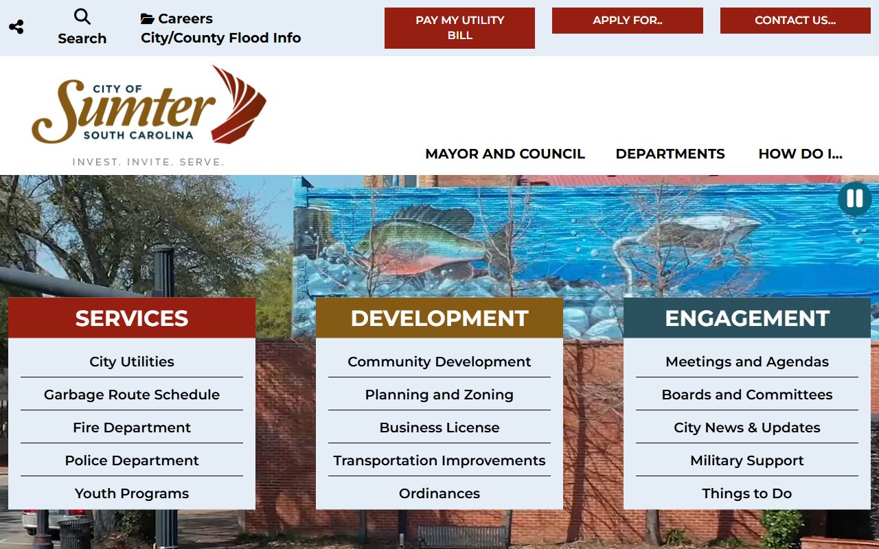 City of Sumter government site for Sumter arrest records