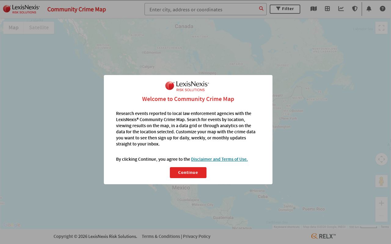 Berkeley County crime map showing arrest and incident data
